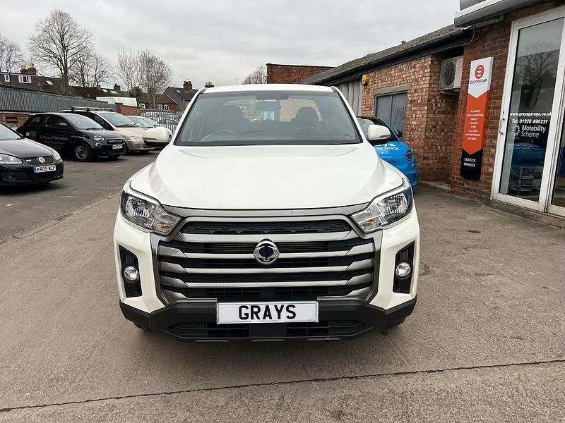 White Used 2022 Ssangyong (KGM) Musso Pickup | £19,994 - Image 1/4