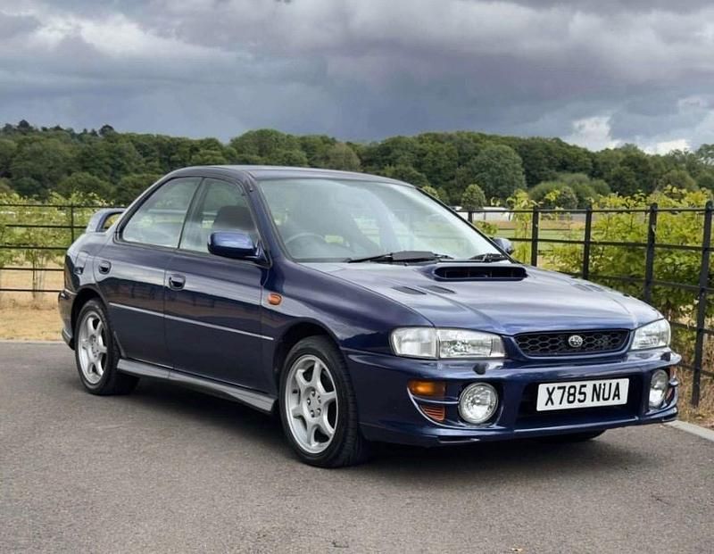 Used Subaru Impreza 218 HP (160 kW) 2000 Blue Sedan