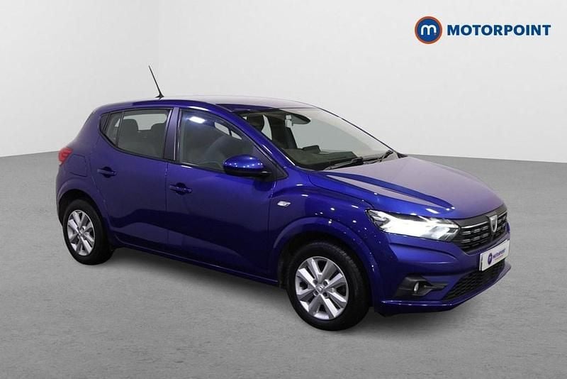 Blue Used 2021 Dacia Sandero Comfort Hatchback | £8,899 (Fair price) - Image 1/4