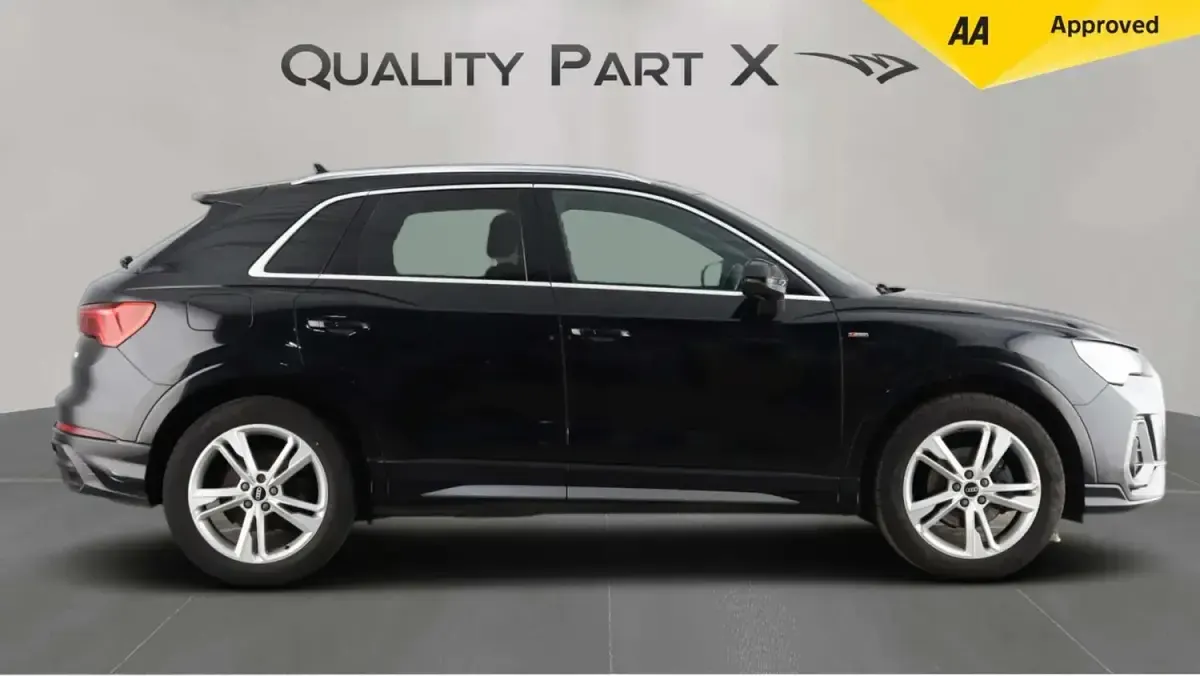 Used Audi Q3 S-Line 150 HP (110 kW) 2021 Black SUV