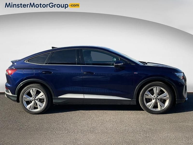 Used Audi Q4 e-tron S-Line 150 kW (204 HP) 2023 Blue SUV