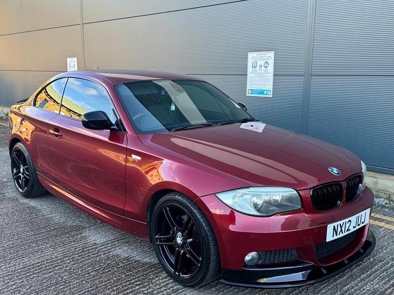 Used BMW 120 Coupé Sport Line 170 HP (125 kW) 2012 Red Coupe