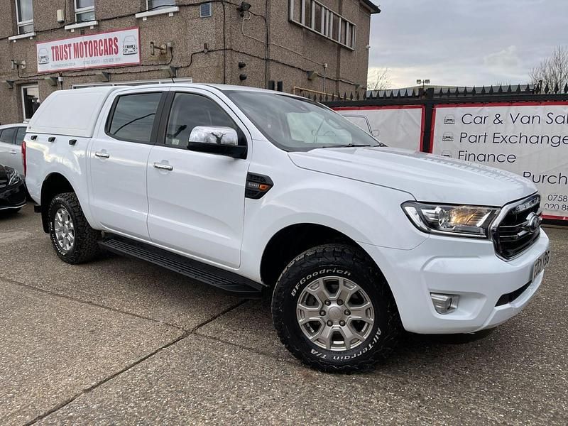 White Used 2021 Ford Ranger XLT Pickup | £11,400 (Fair price) - Image 1/4
