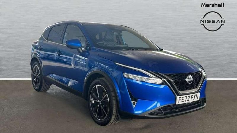 Blue Used 2022 Nissan Qashqai Tekna SUV | £19,901 (Fair price) - Image 1/4