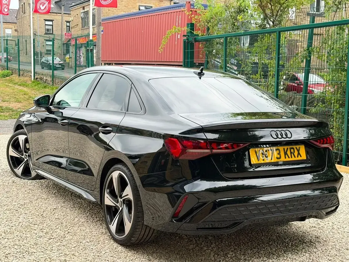 Used Audi A3 Black Edition 2024 Black Sedan