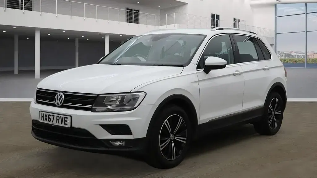 Used VW Tiguan SE 150 HP (110 kW) 2017 Pure white SUV