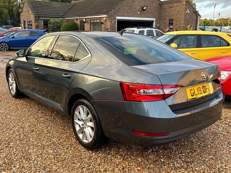 Used Skoda Superb SE Technology 150 HP (110 kW) 2019 Grey Hatchback