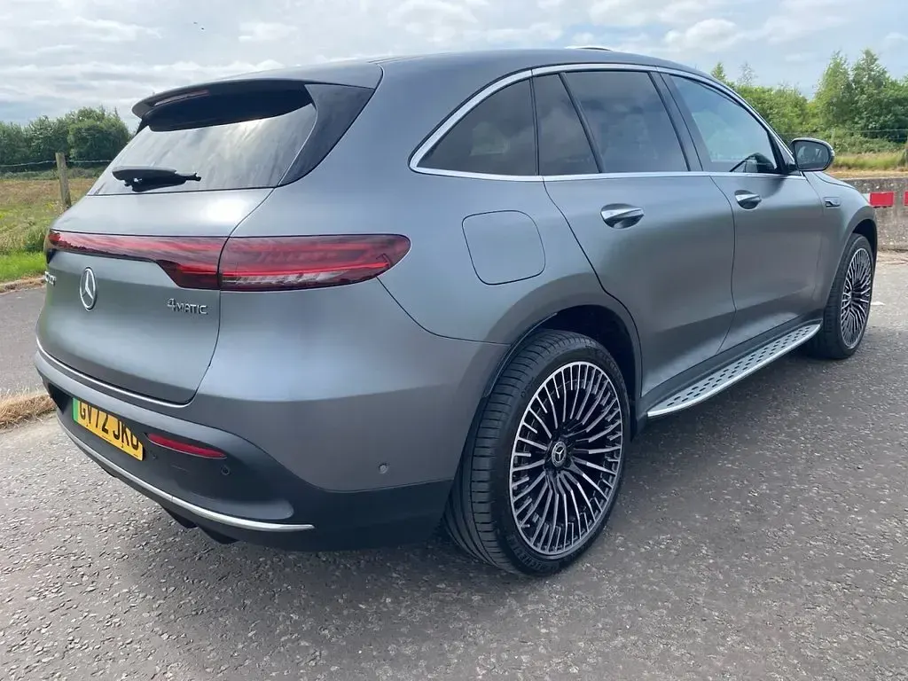 Used Mercedes EQC400 AMG line 300 kW (408 HP) 2022 Grey SUV