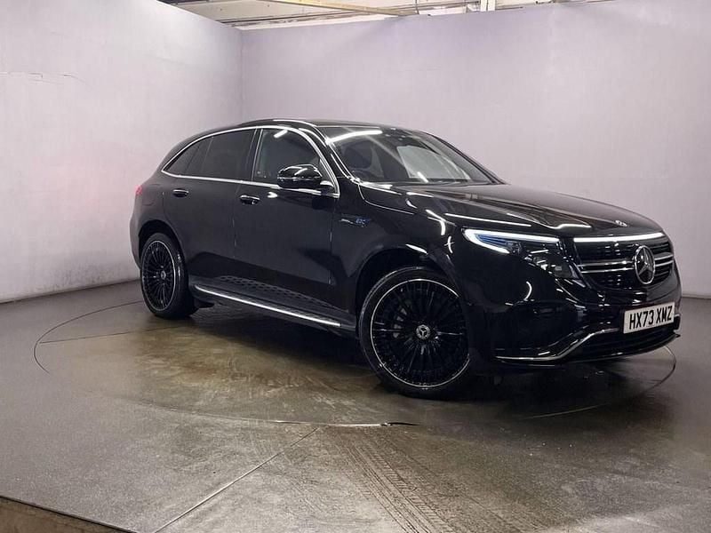 Black Used 2023 Mercedes EQC400 AMG line SUV | £32,599 (Fair price) - Image 1/4