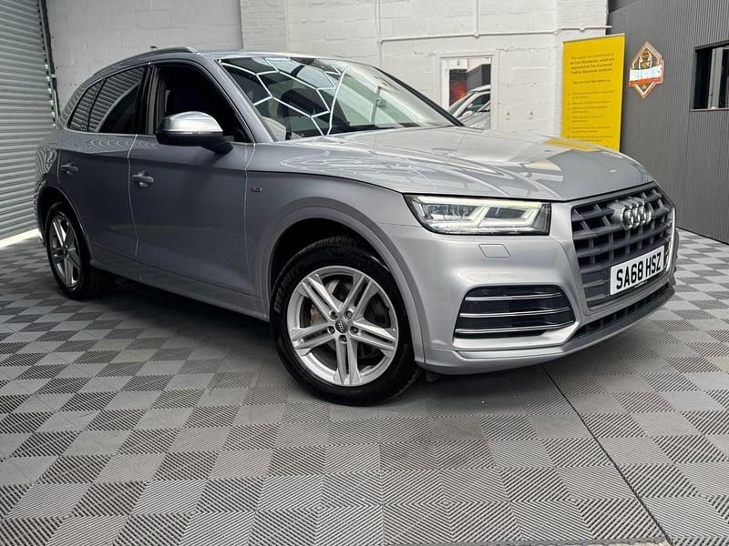Used Audi Q5 S-Line 190 HP (139 kW) 2018 Silver SUV
