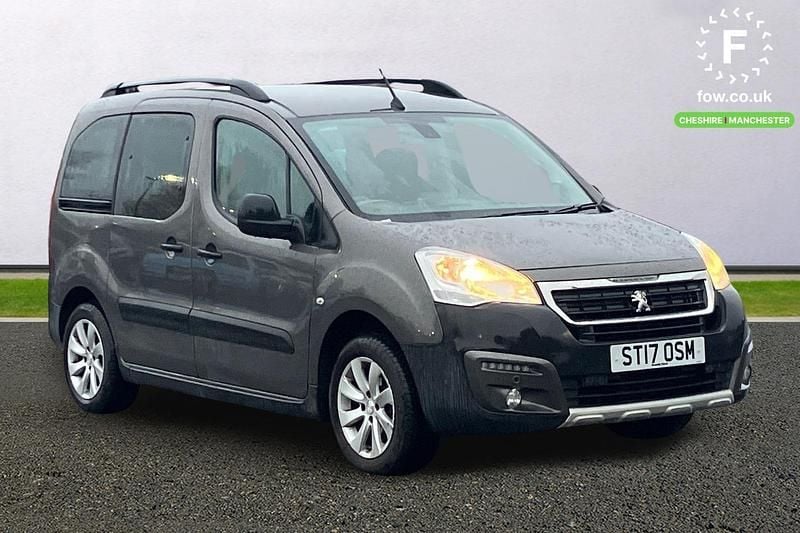 Grey Used 2017 Peugeot Partner Tepee Outdoor MPV | £8,099 (Fair price) - Image 1/3