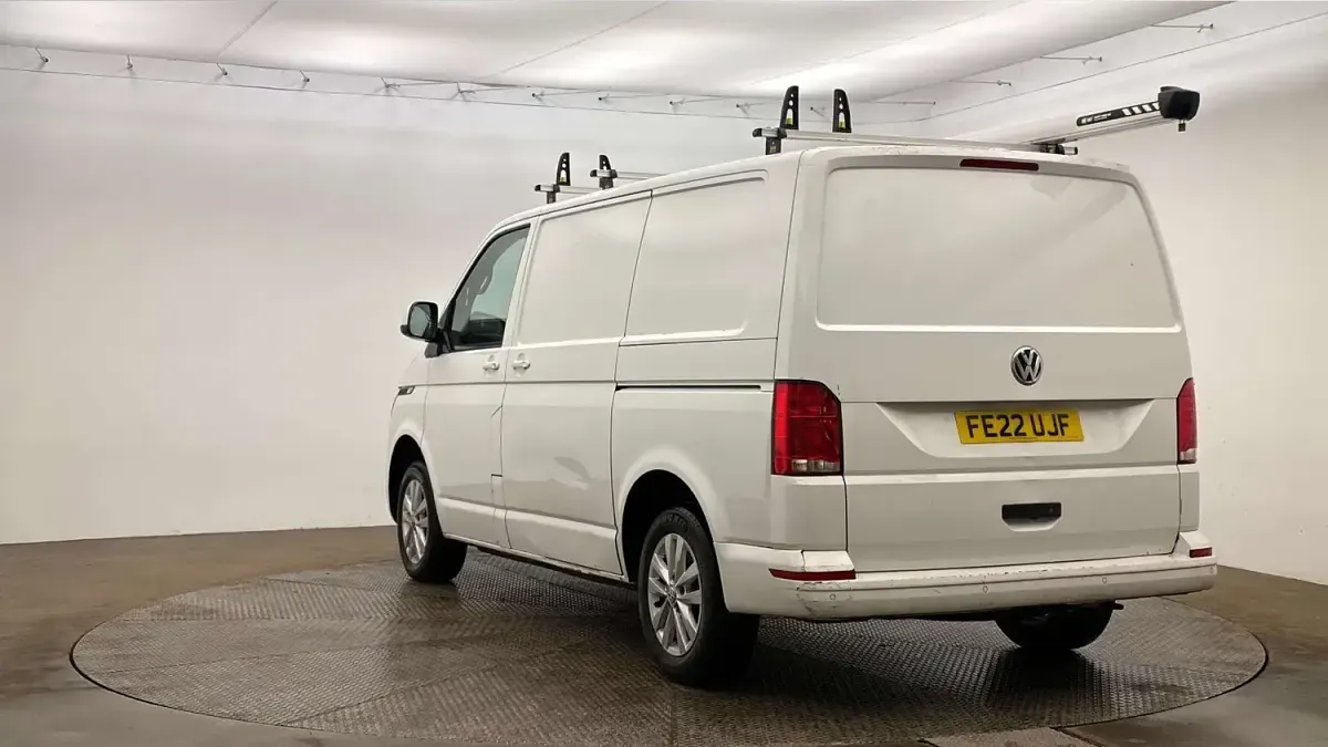 Used VW T6.1 Highline 110 HP (80 kW) 2022 White Van