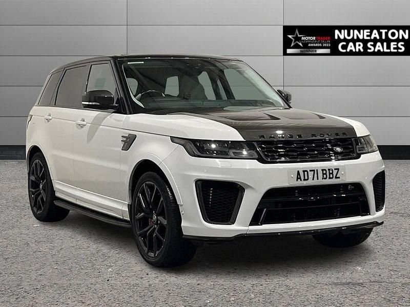 Used Land Rover Range Rover Sport SVR 575 HP (422 kW) 2022 White SUV