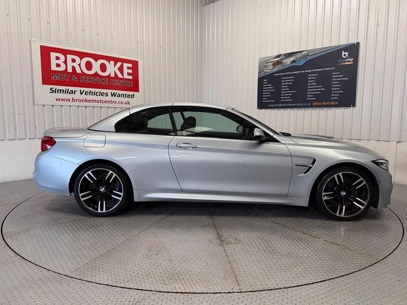 Used BMW M4 Cabriolet 2017 Blue Cabriolet