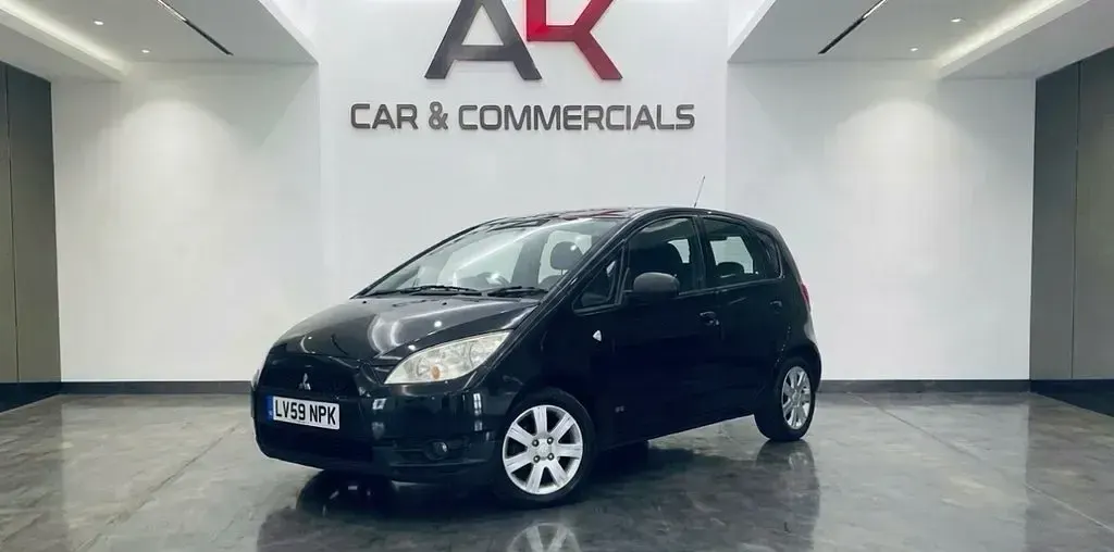 Used Mitsubishi Colt 94 HP (69 kW) 2009 Black Hatchback