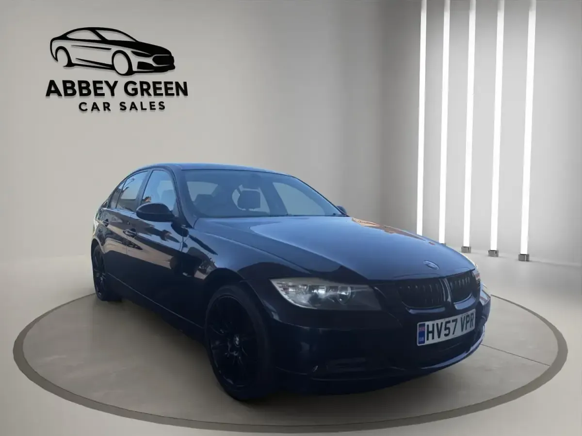 Begagnad BMW 318 2007 Blå Sedan