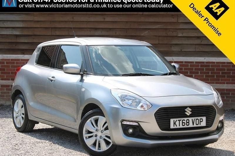 Silver Used 2018 Suzuki Swift SZ-T Hatchback | £9,295 (Fair price) - Image 1/1