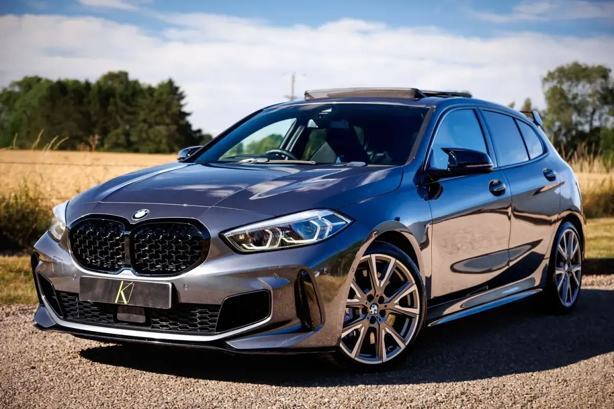 Used BMW M135 Comfort Edition 306 HP (225 kW) 2020 Grey Hatchback