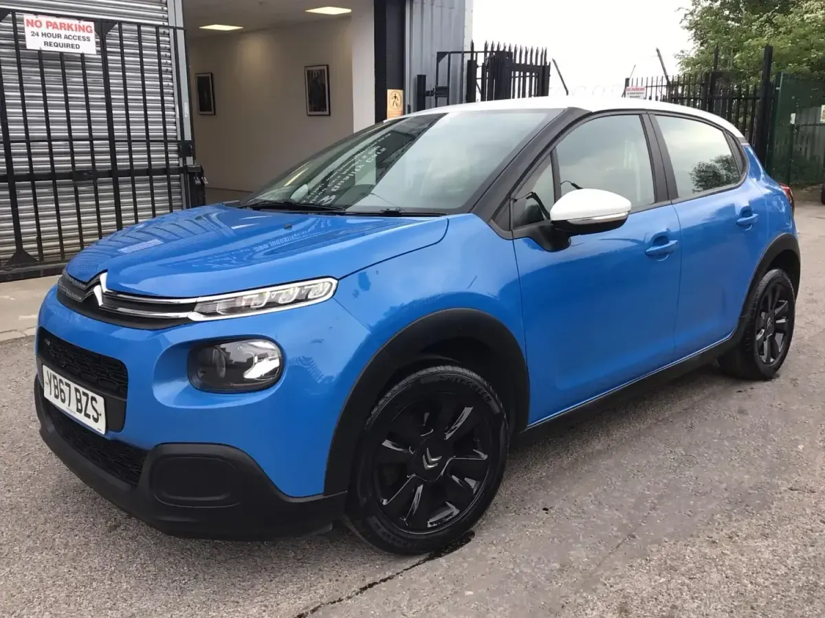 Używany Citroën C3 Feel 2017 Niebieski Hatchback