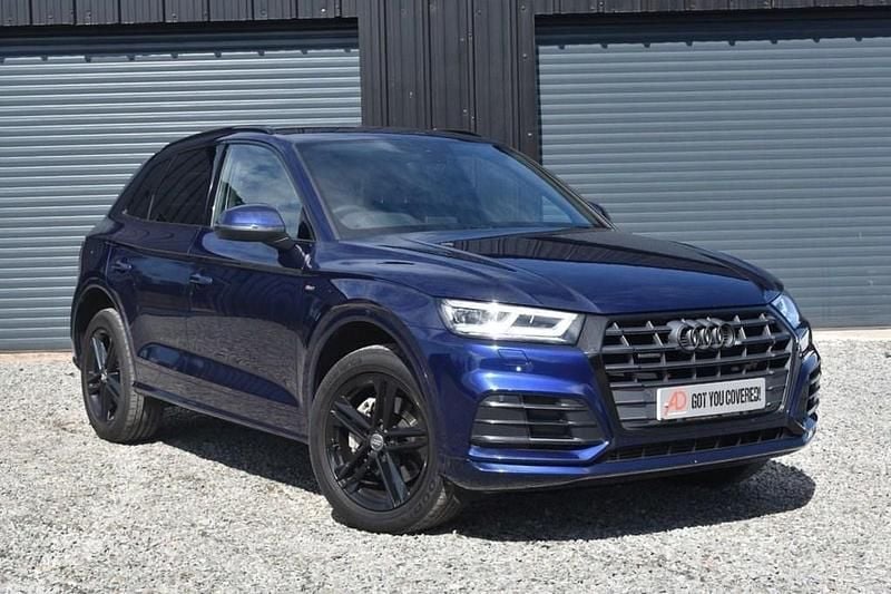 Used Audi Q5 S-Line 252 HP (185 kW) 2017 Blue SUV
