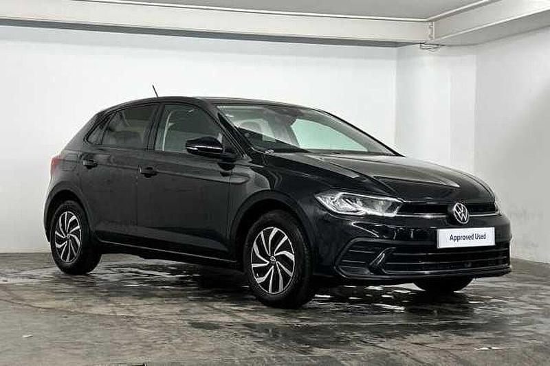 Black Used 2022 VW Polo Life Hatchback | £16,895 (Fair price) - Image 1/4