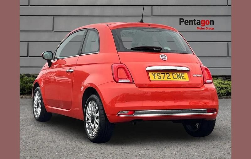Used Fiat 500 Dolcevita 68 HP (50 kW) 2022 Orange Hatchback