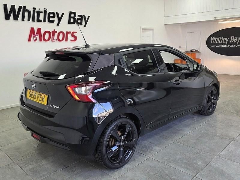 Used Nissan Micra 2019 Black Hatchback