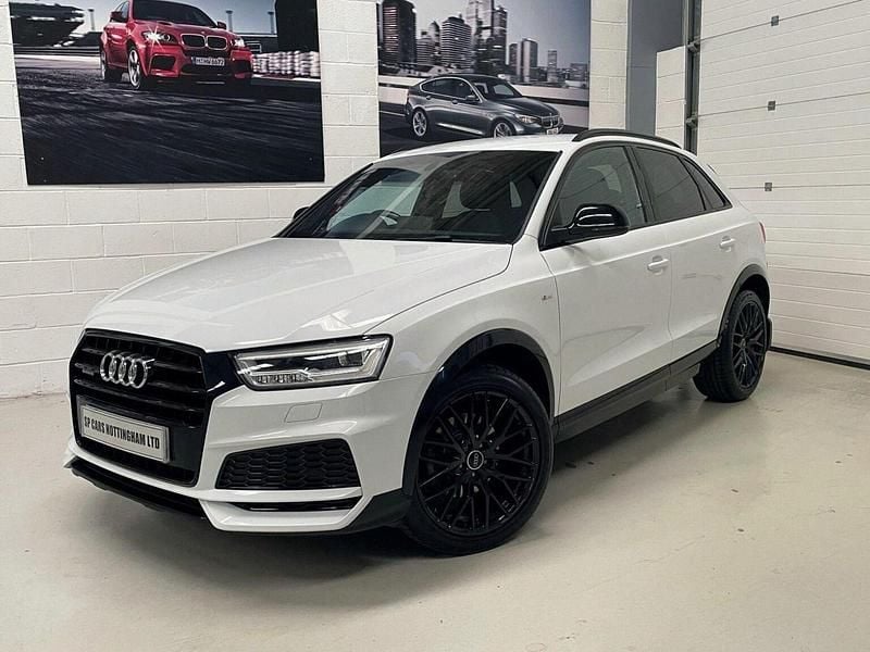 Used Audi Q3 Black Edition 150 HP (110 kW) 2018 White SUV