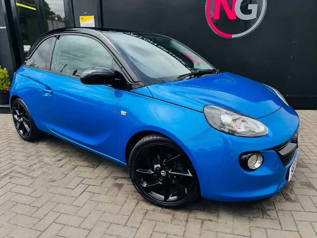 Used Vauxhall Adam 70 HP (51 kW) 2017 Blue Hatchback