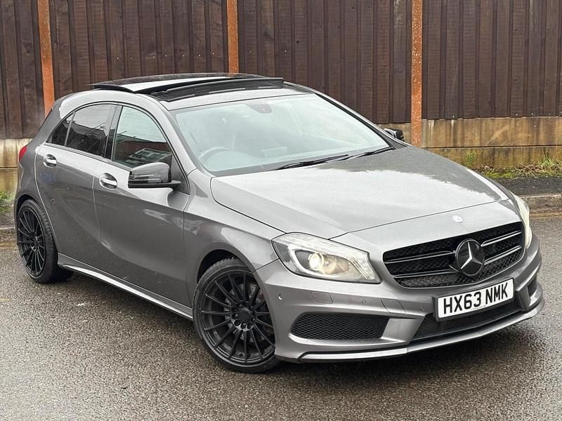 Used Mercedes A250 AMG 211 HP (155 kW) 2013 Grey Hatchback