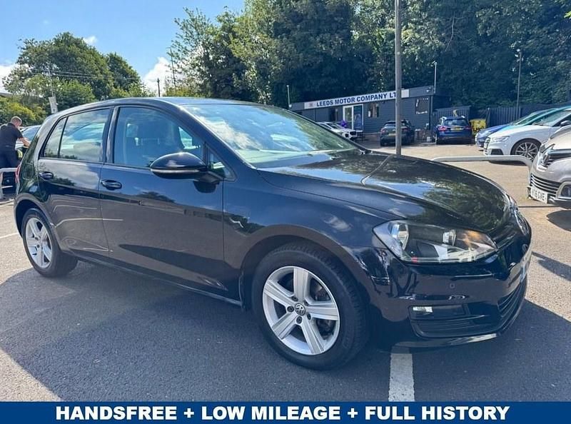 Black Used 2015 VW Golf VII Match Hatchback | £8,995 (Good price) - Image 1/4