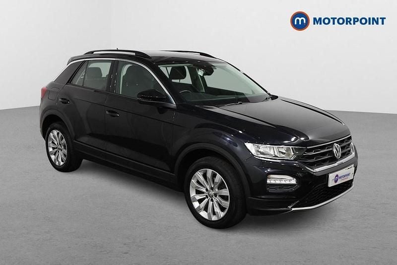 Black Used 2020 VW T-Roc SE SUV | £16,149 (Good price) - Image 1/4