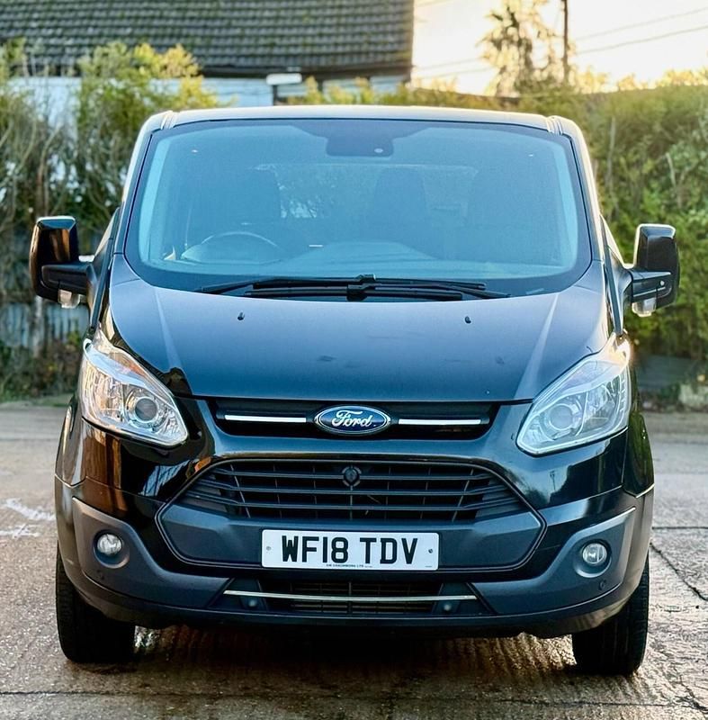 Used Ford Tourneo Custom Titanium 2018 Black Van