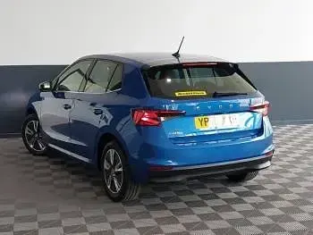 Used Skoda Fabia SE L 2022 Blue Hatchback