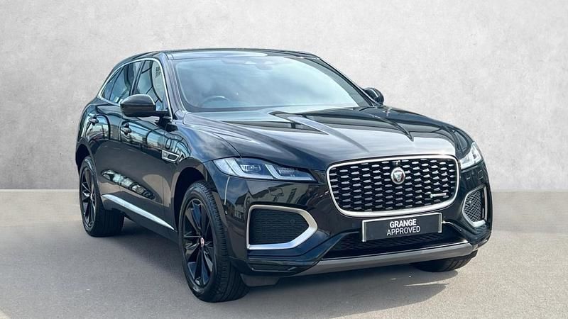 Black Used 2021 Jaguar F-Pace R-Dynamic SUV | £26,650 (Fair price) - Image 1/4
