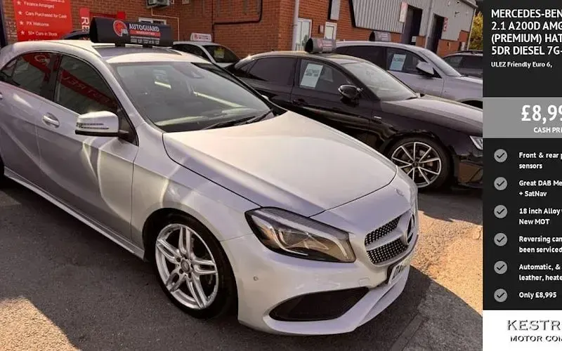 Used Mercedes A200 AMG line 136 HP (100 kW) 2015 Hatchback