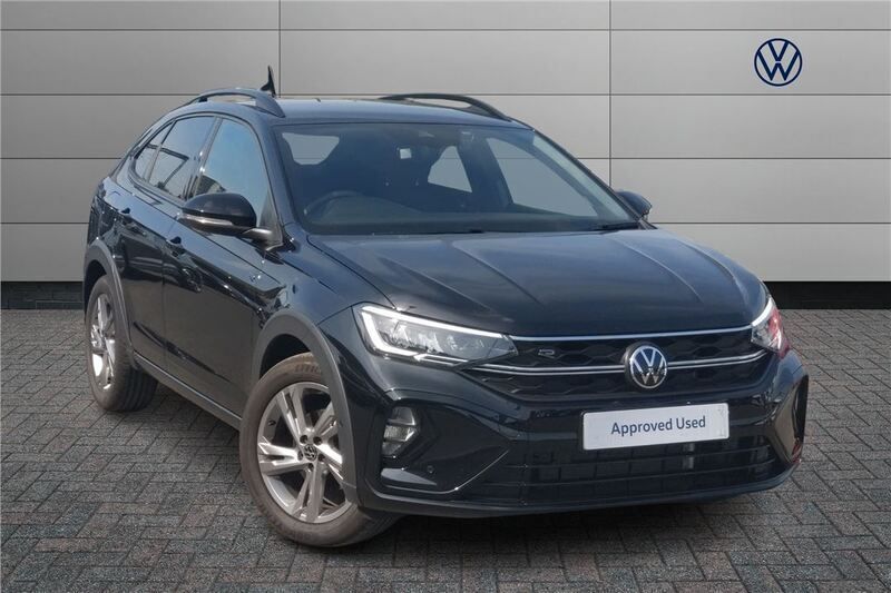 Black Used 2025 VW Taigo R-line SUV | £24,290 (Fair price) - Image 1/4