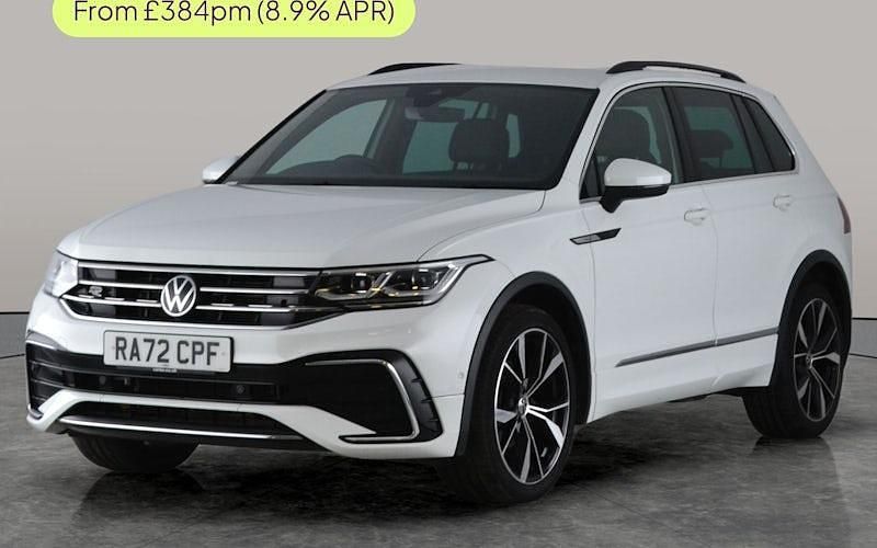 Used VW Tiguan R-line 150 HP (110 kW) 2023 White SUV