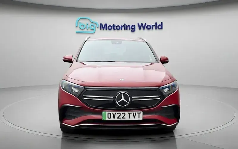 Used Mercedes EQA350 AMG line 214 kW (292 HP) 2022 Red SUV