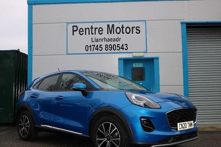 Used Ford Puma Titanium 2020 Blue SUV