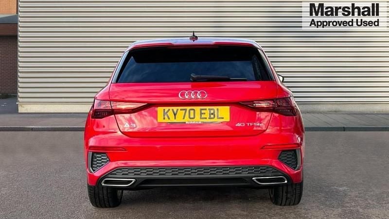 Used Audi A3 e-tron S-Line 204 HP (150 kW) 2020 Red Hatchback