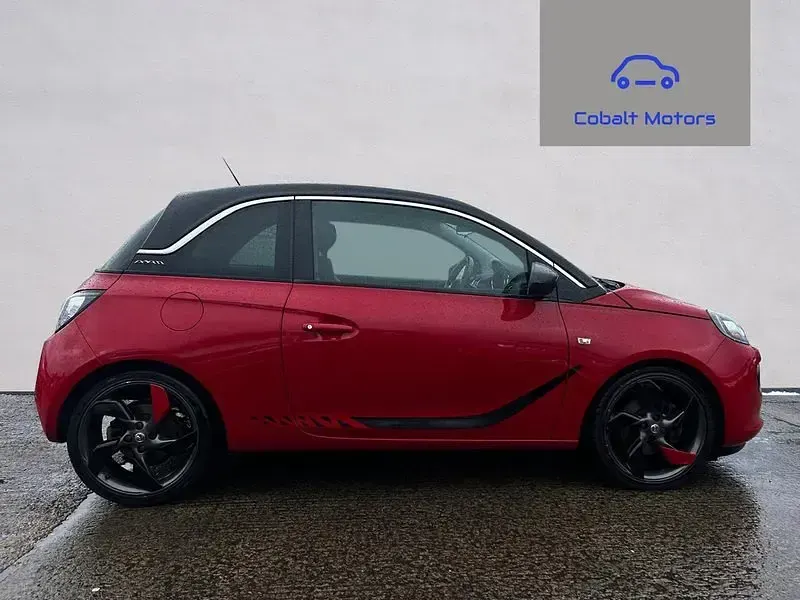 Used Vauxhall Adam Slam 115 HP (84 kW) 2016 Red Hatchback