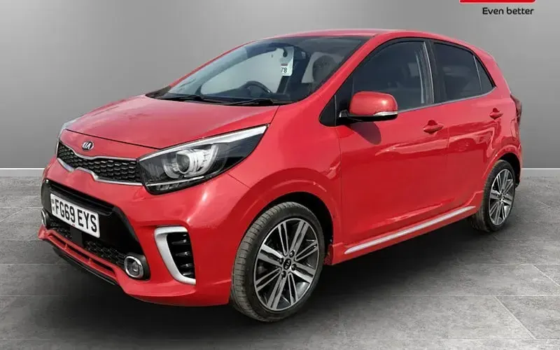 Used Kia Picanto GT-Line 84 HP (61 kW) 2019 Red Hatchback