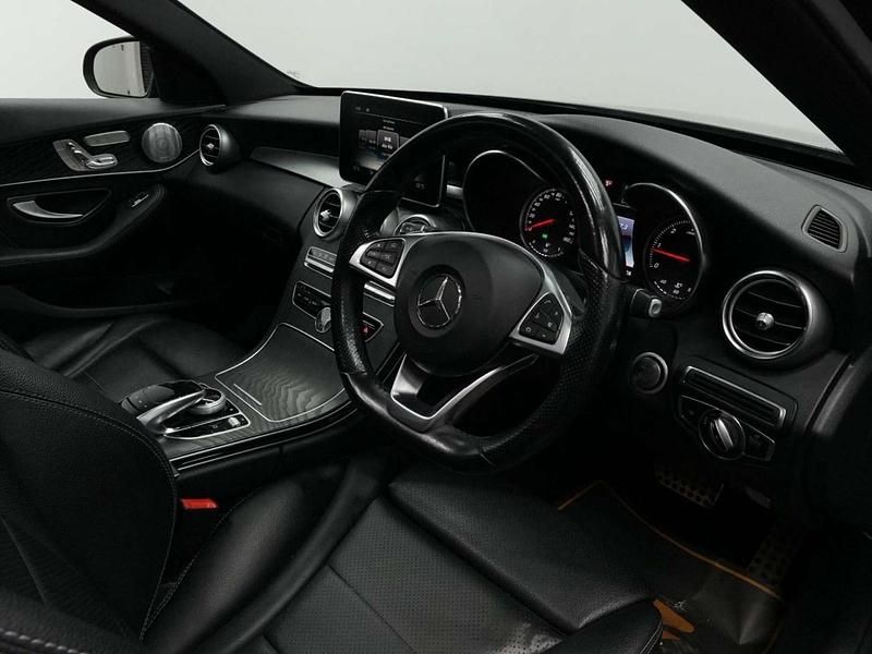 Used Mercedes C220 AMG Line Premium Plus 2015 Grey Sedan