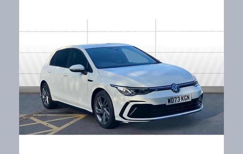 White Used 2024 VW Golf VIII R-line Hatchback | £24,842 (Fair price) - Image 1/4