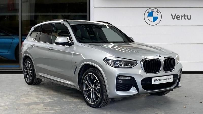 Used BMW X3 M Sport 184 HP (135 kW) 2019 Silver SUV