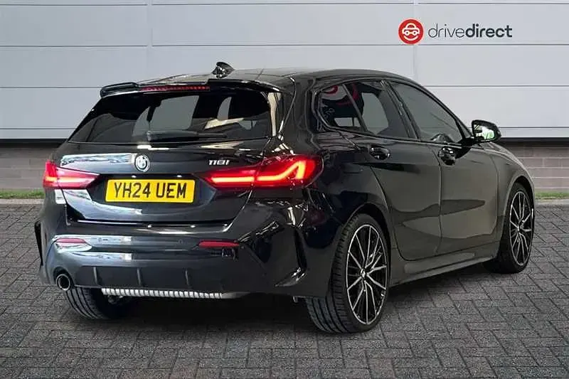 Used BMW 118 M Sport 136 HP (100 kW) 2024 Black Hatchback