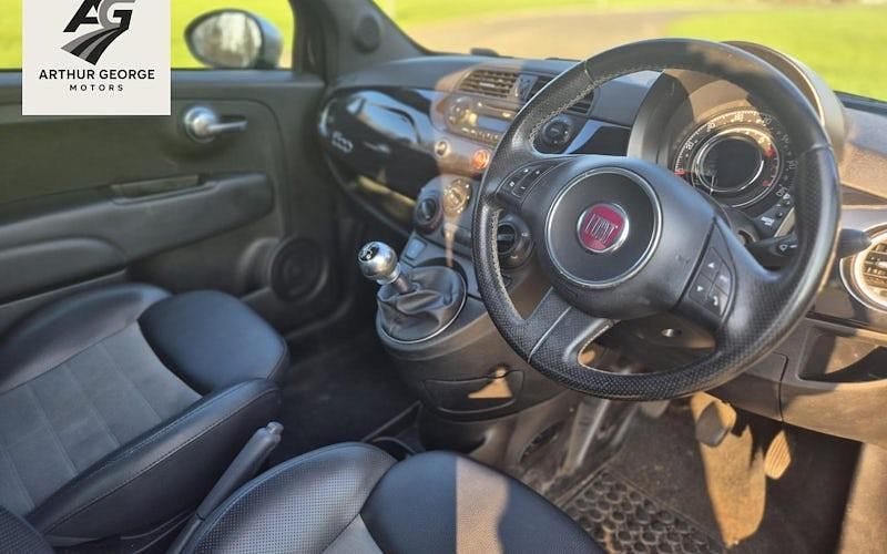 Used Fiat 500 Street 69 HP (50 kW) 2012 Black Hatchback