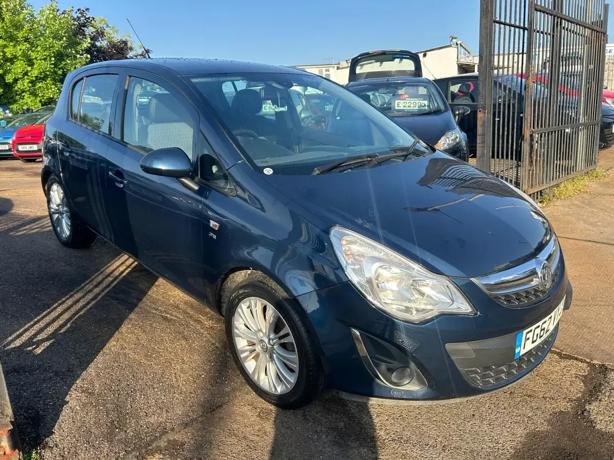 Used Vauxhall Corsa S 2012 Blue Hatchback