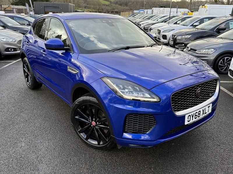 Used Jaguar E-Pace R-Dynamic 240 HP (176 kW) 2018 Blue SUV
